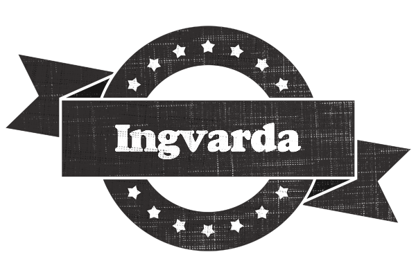 Ingvarda grunge logo