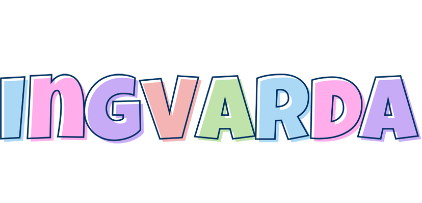 Ingvarda pastel logo