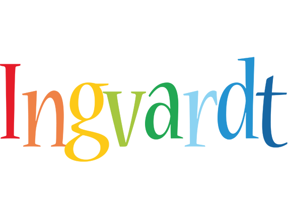 Ingvardt birthday logo