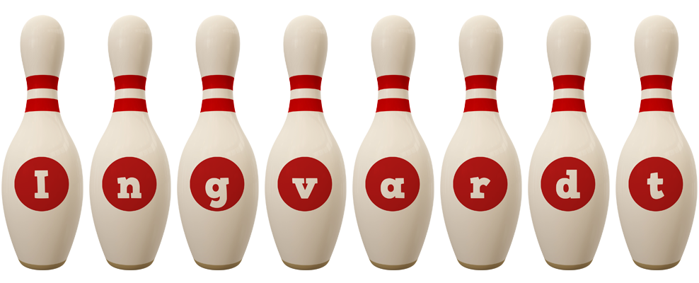 Ingvardt bowling-pin logo