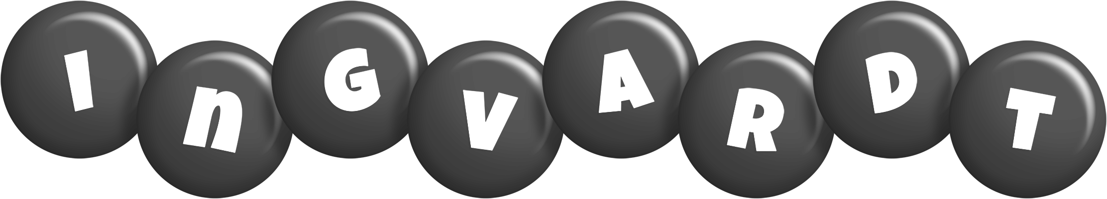 Ingvardt candy-black logo