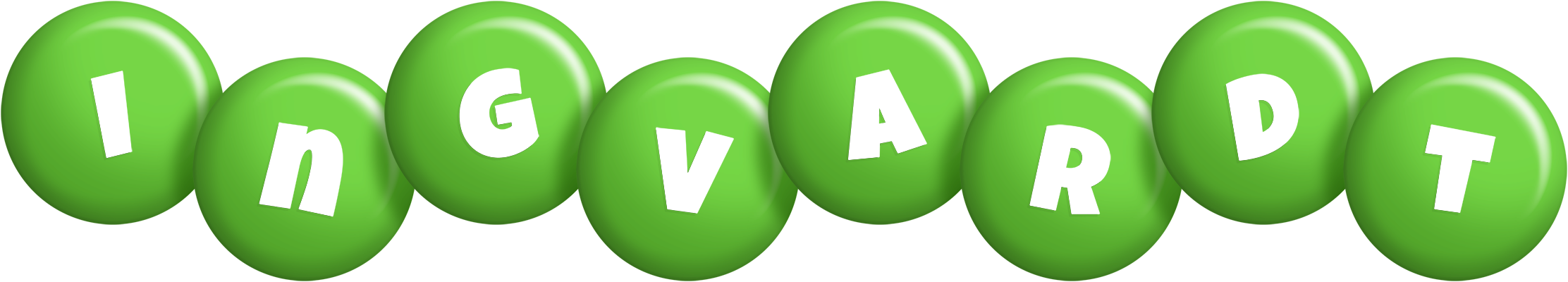 Ingvardt candy-green logo