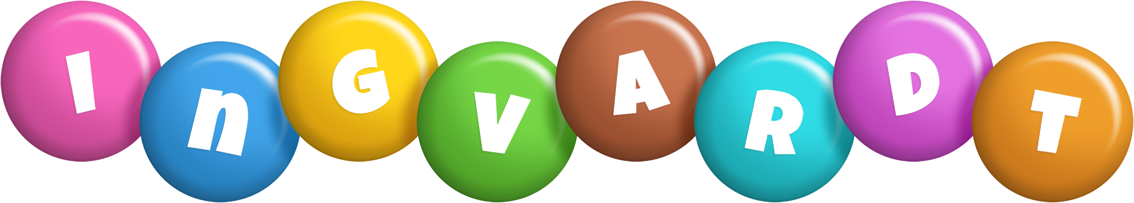 Ingvardt candy logo