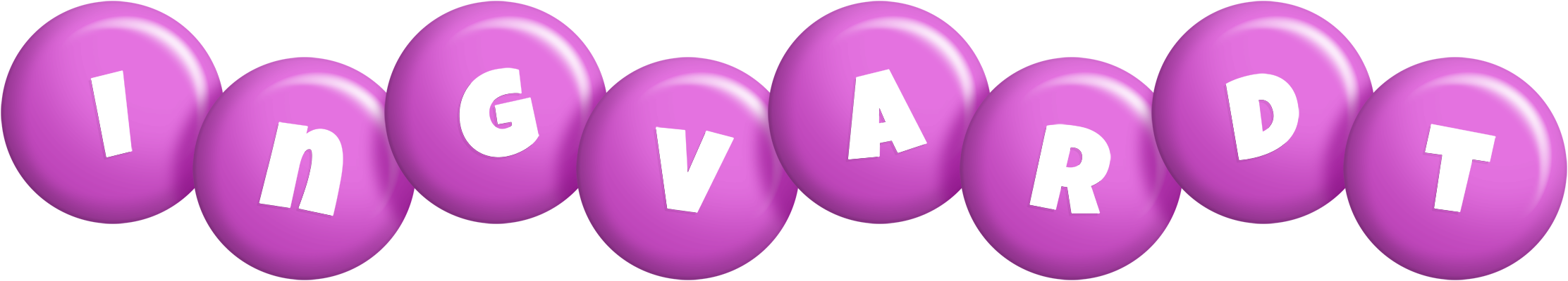 Ingvardt candy-purple logo