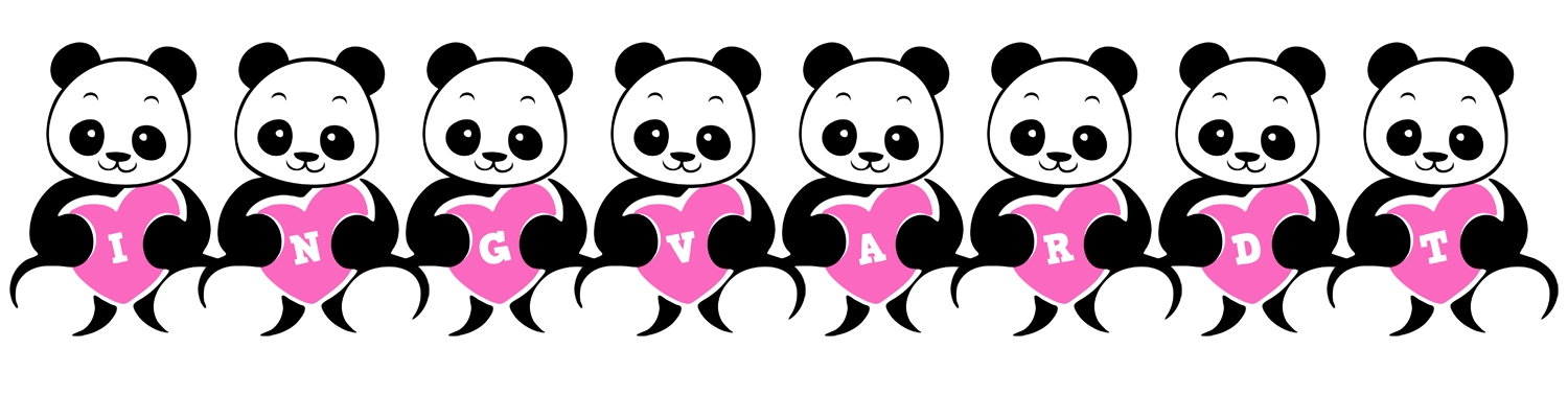 Ingvardt love-panda logo