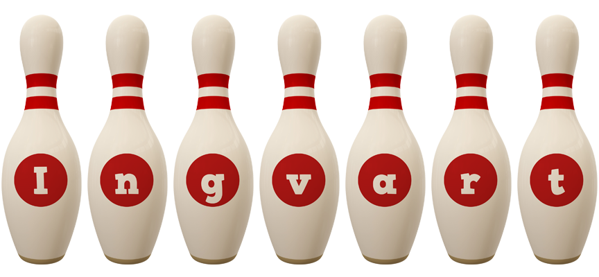 Ingvart bowling-pin logo