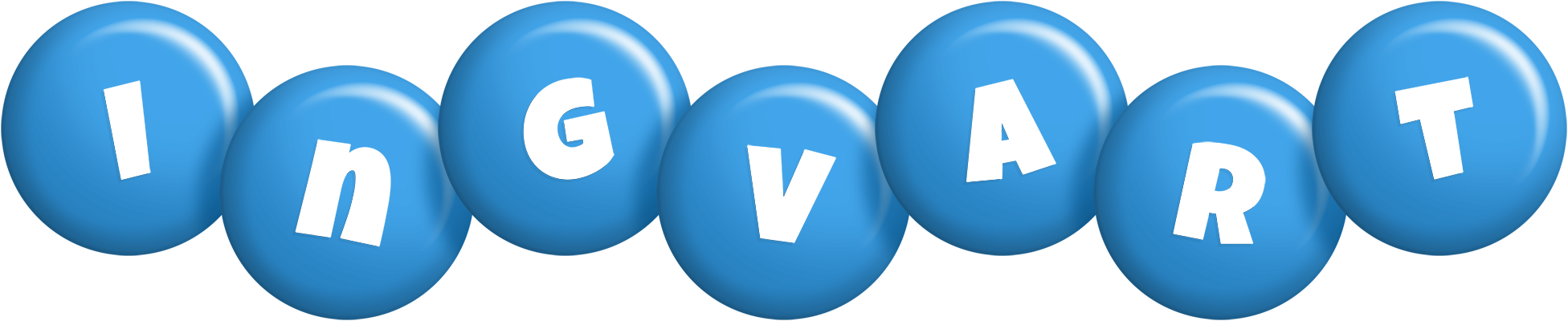 Ingvart candy-blue logo