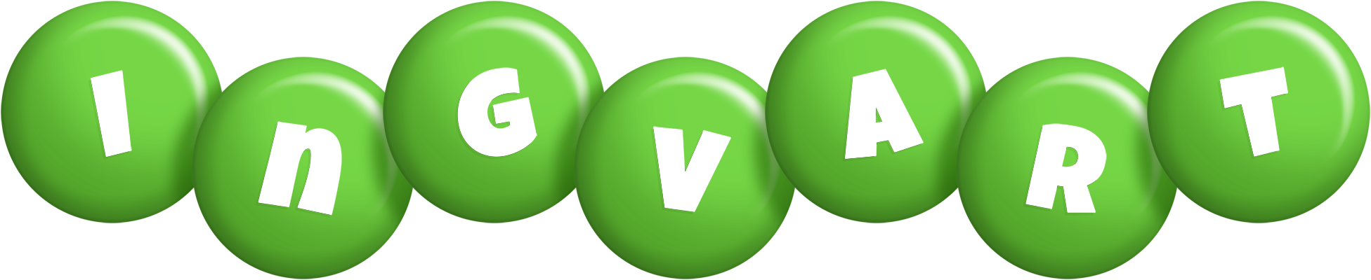 Ingvart candy-green logo