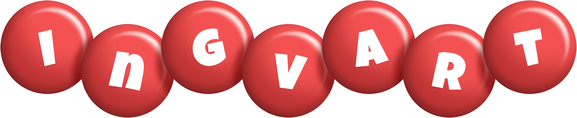 Ingvart candy-red logo