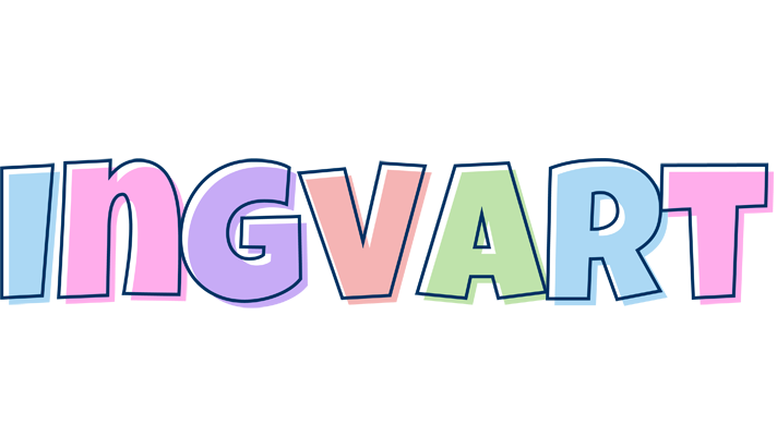 Ingvart pastel logo