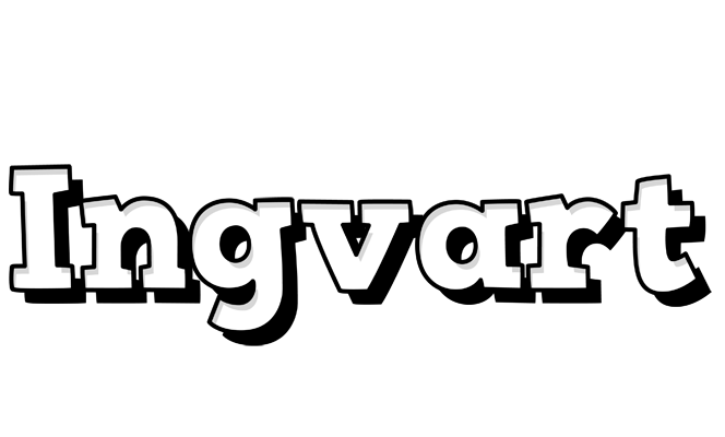 Ingvart snowing logo