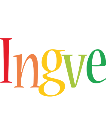 Ingve birthday logo