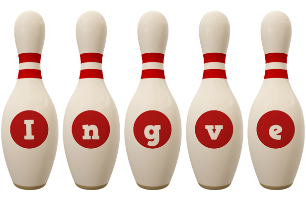 Ingve bowling-pin logo