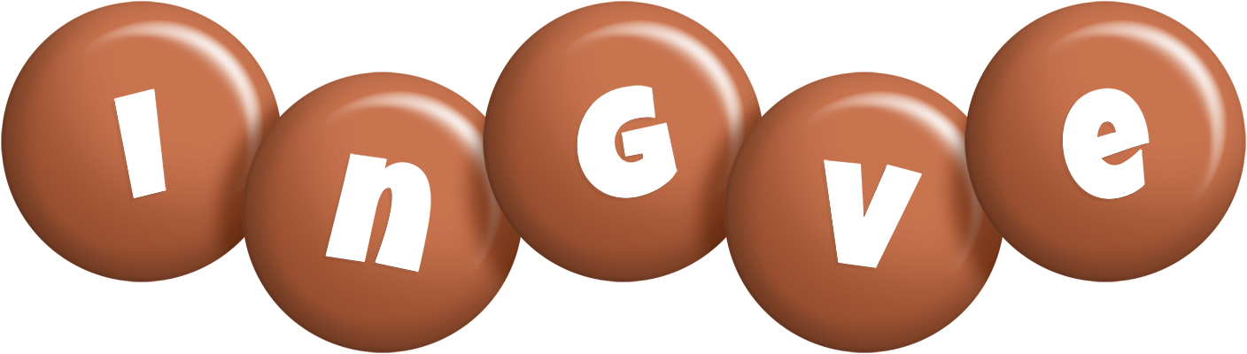 Ingve candy-brown logo