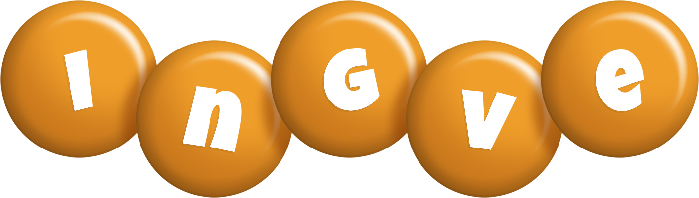 Ingve candy-orange logo