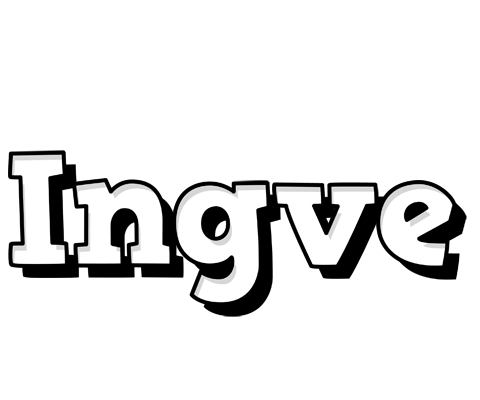 Ingve snowing logo