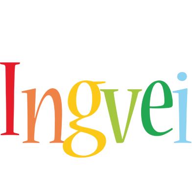 Ingvei birthday logo