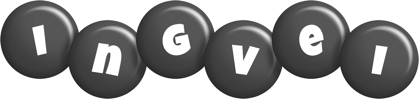 Ingvei candy-black logo