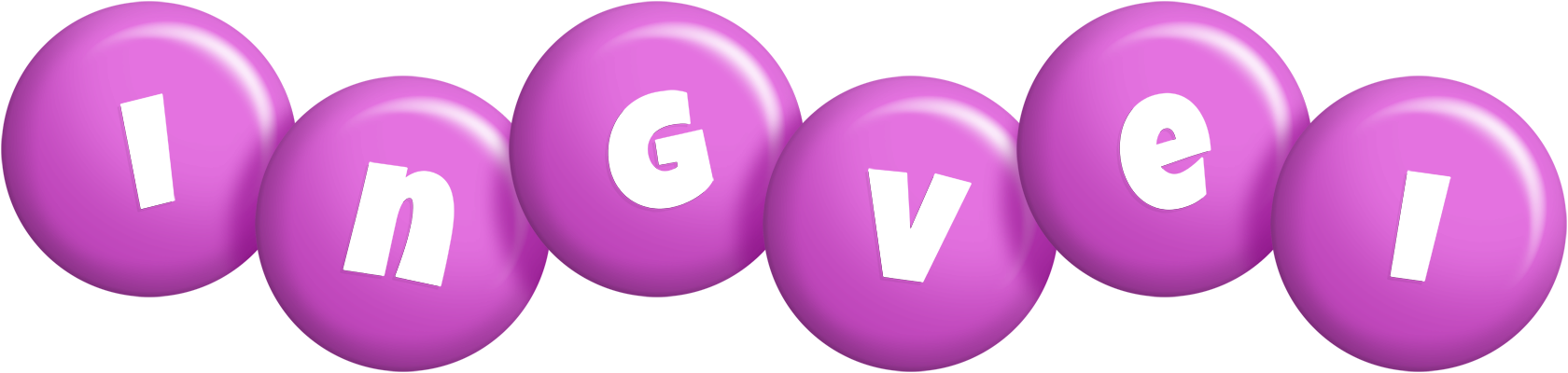 Ingvei candy-purple logo