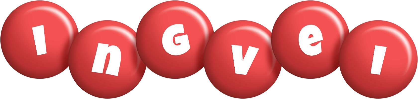 Ingvei candy-red logo