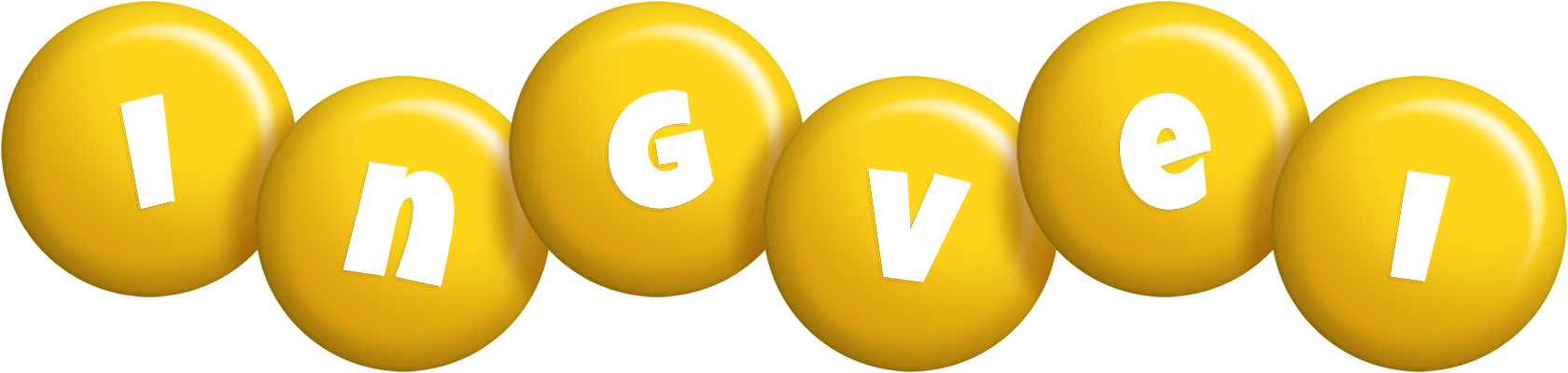 Ingvei candy-yellow logo