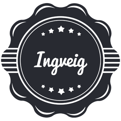 Ingveig badge logo