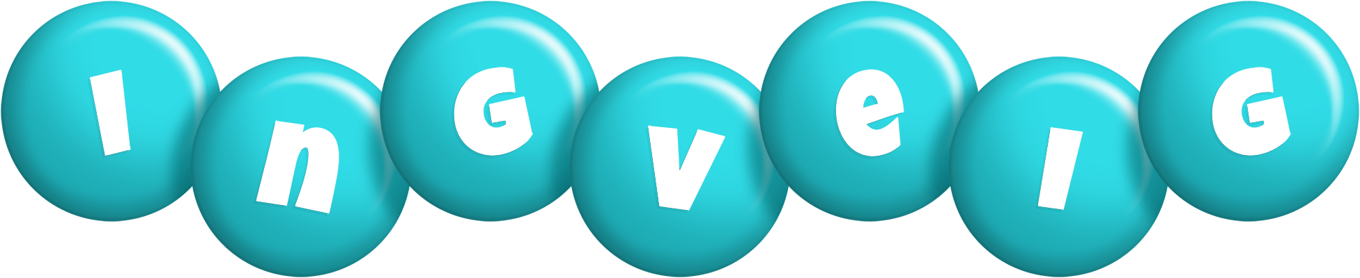 Ingveig candy-azur logo