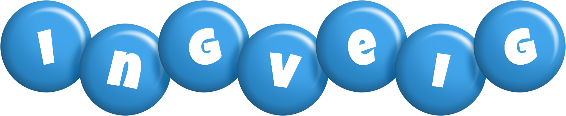 Ingveig candy-blue logo