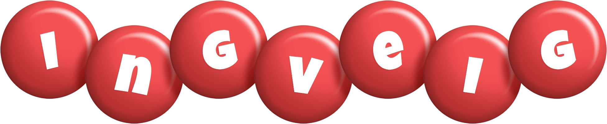 Ingveig candy-red logo