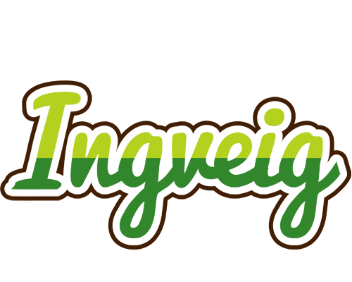 Ingveig golfing logo