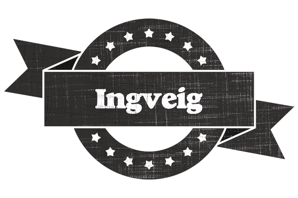Ingveig grunge logo
