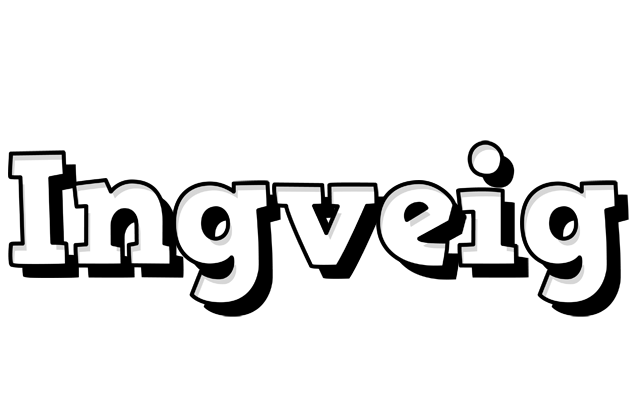 Ingveig snowing logo