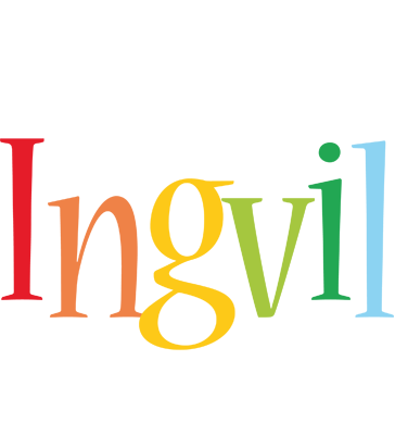 Ingvil birthday logo