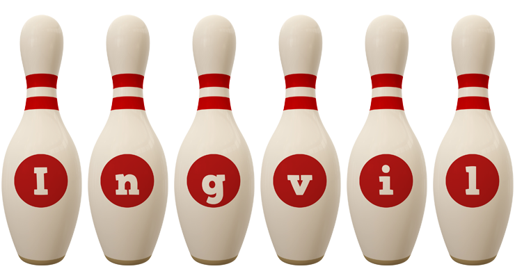 Ingvil bowling-pin logo