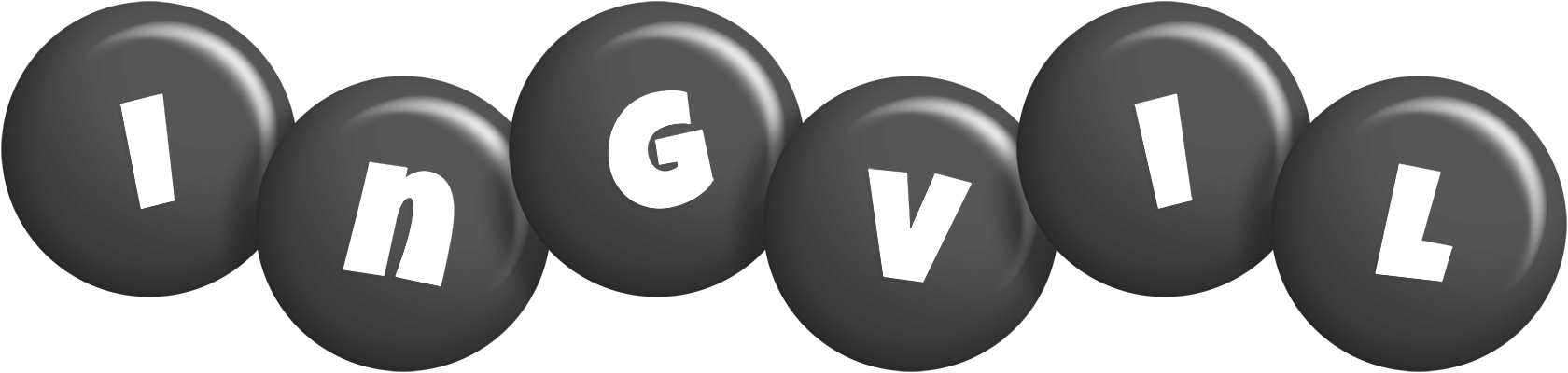 Ingvil candy-black logo