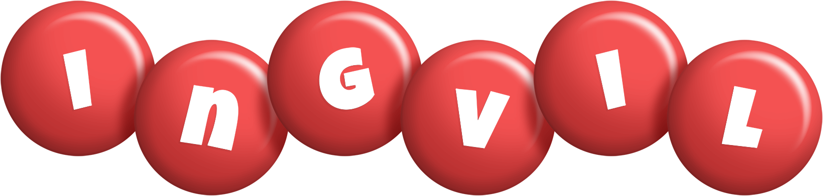Ingvil candy-red logo