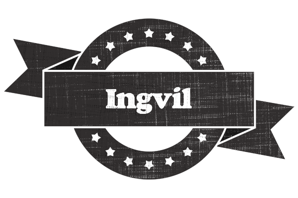Ingvil grunge logo