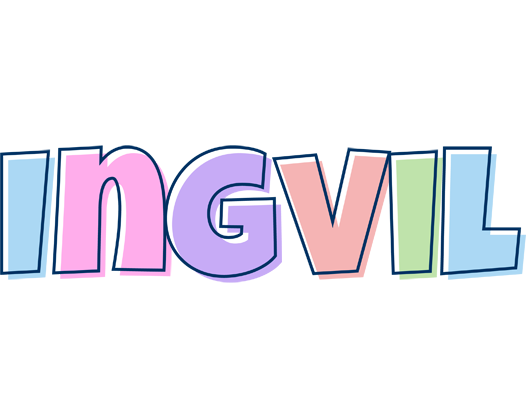 Ingvil pastel logo