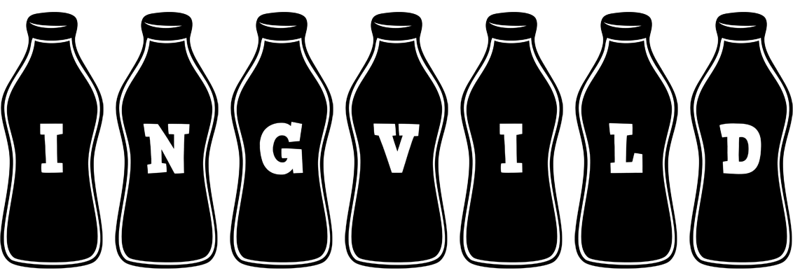 Ingvild bottle logo