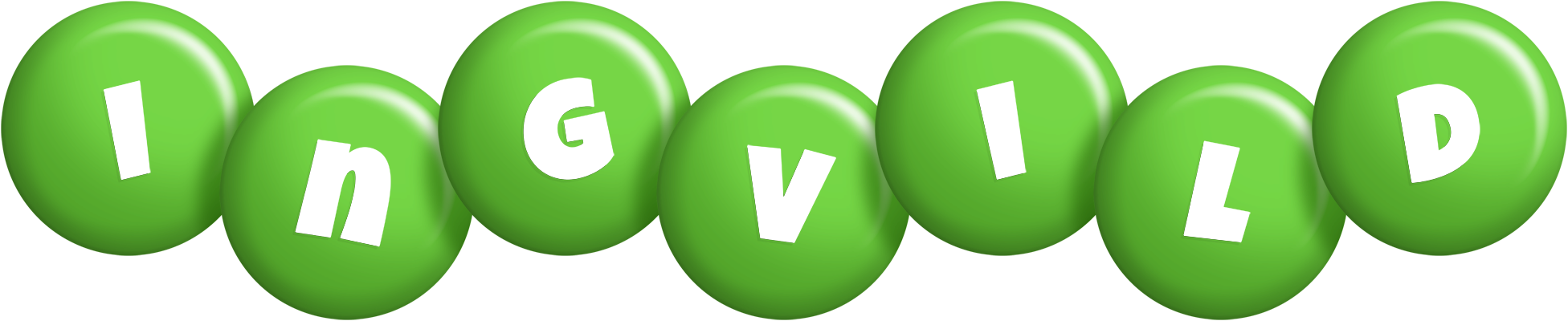 Ingvild candy-green logo