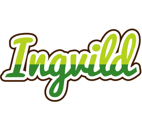 Ingvild golfing logo