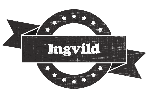 Ingvild grunge logo