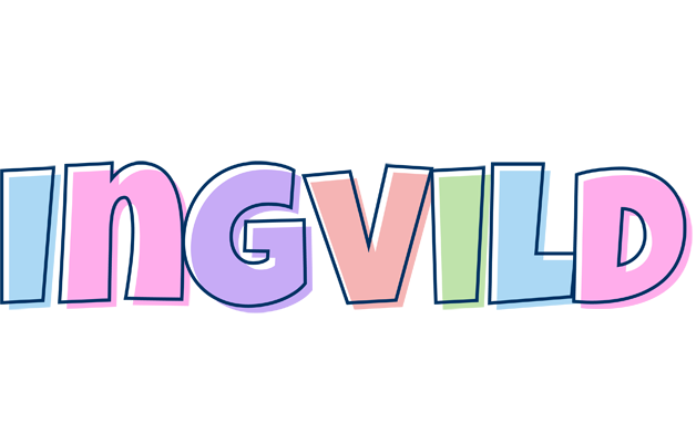 Ingvild pastel logo