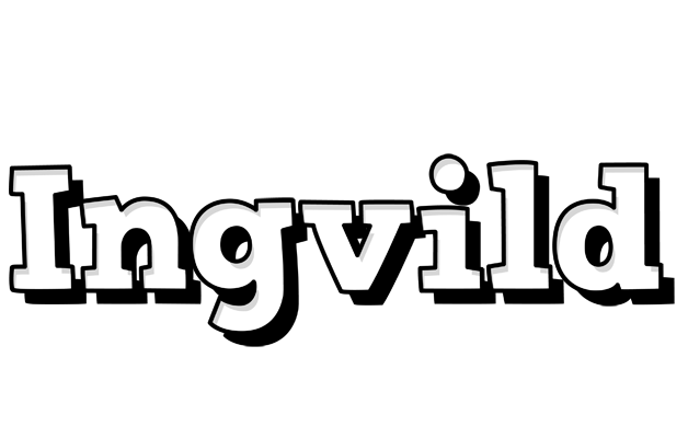 Ingvild snowing logo