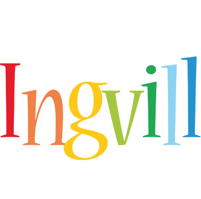 Ingvill birthday logo