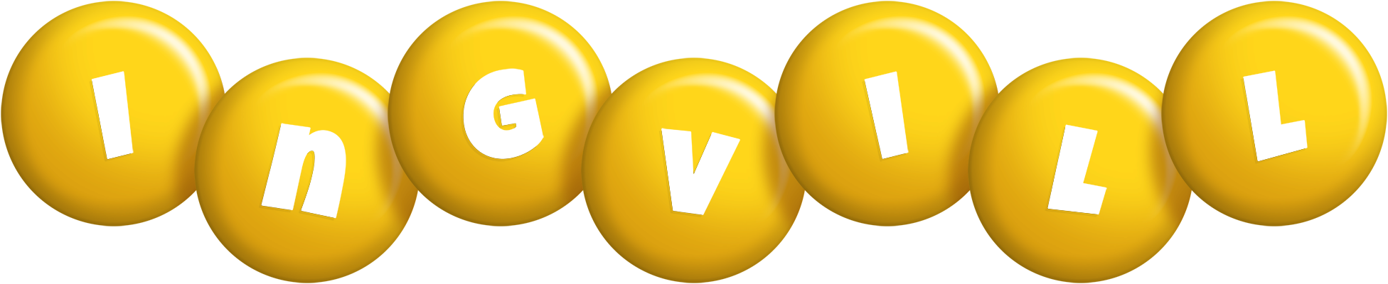 Ingvill candy-yellow logo