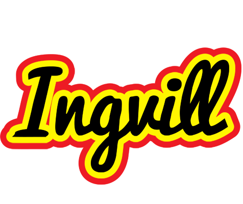 Ingvill flaming logo