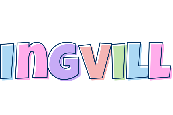 Ingvill pastel logo