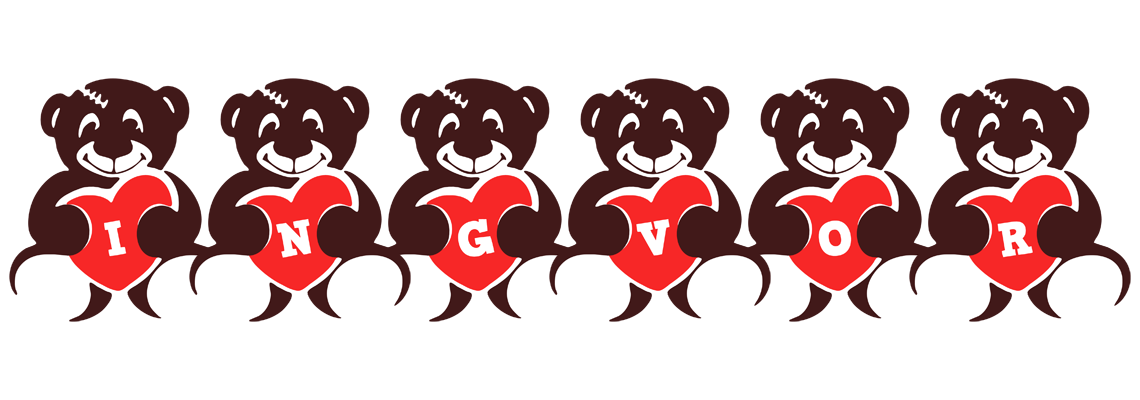 Ingvor bear logo