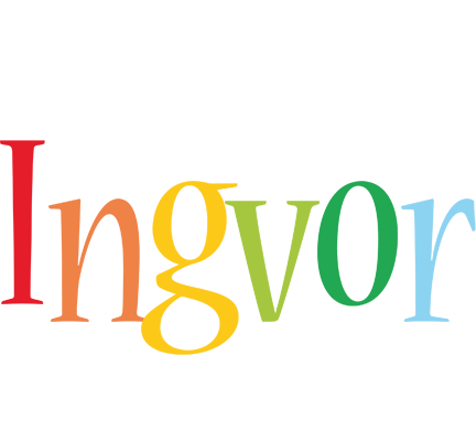 Ingvor birthday logo